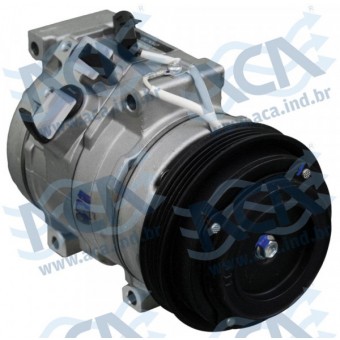 COMPR ACA DENSO 10S15 12V 4 PK 4 PARAF PASSANTE SAIDA LE NEW HOLLAND