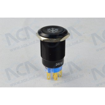 TECLA AC RED 24V TOUCH S/CHIC (LED VERDE)