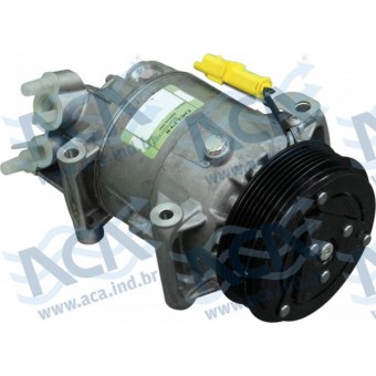 COMPR DELPHI 6 CVC 109MM 12V 6PK 3 PARAF PASSANTE PEUGEOT 206,207,HOGGAR CITROEN C3  CS20240