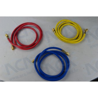 MANGUEIRA P/MANOMETRO R134 VR/AZ/AM 1,8M 600>3000PSI ACA TOOLS