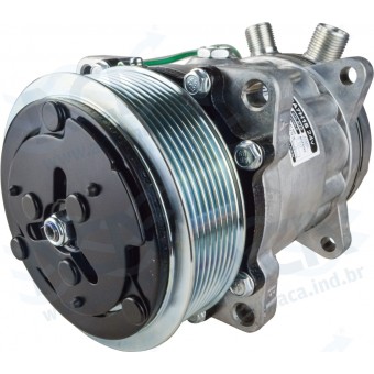 COMPR ACA SL7H15 119MM 8PK 24V 8 ORELHA UNIV SAIDA P/CIMA