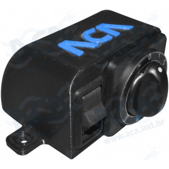 COMANDO AC ACA C/INTERRUPTOR /CHAVE 3 POSIÇOES CVAN 12 VOLTS