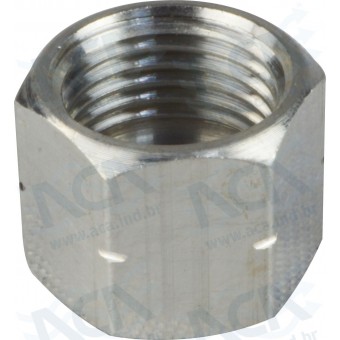 PORCA P/CONEX #06 RD DPL M16X1,50(MB)6G AL