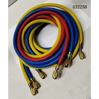 MANGUEIRA P/MANOMETRO R134 VR/AZ/AM 3,0M 600>3000PSI ACA TOOLS