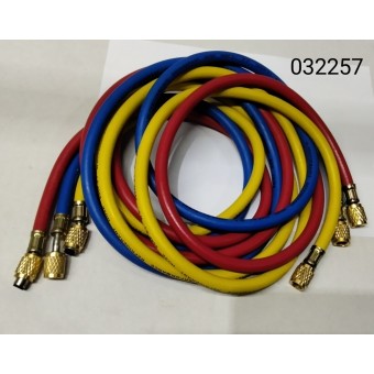 MANGUEIRA P/MANOMETRO R134 VR/AZ/AM 2,0M 600>3000PSI ACA TOOLS