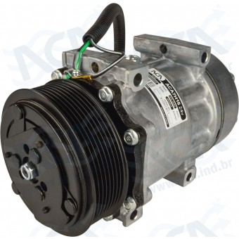 COMPR ACA SL7H15 119MM 8PK 24V 4 PAR/PASS SAIDA FLEX