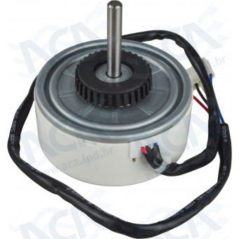 MOTOR 2 EIXO 3V 12V 125MM BRUSHELES C/CARACOL ACA KT 2800 BUS - IMP