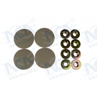 KIT PORCA ACAB EQ ELETRICO ACA PC2200/2300 - JOGO 4PCS