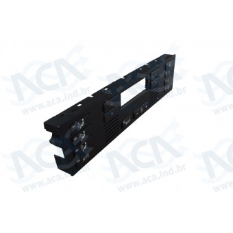 MOLDURA PAINEL AC BMW SERIE 5 C/BOTAO