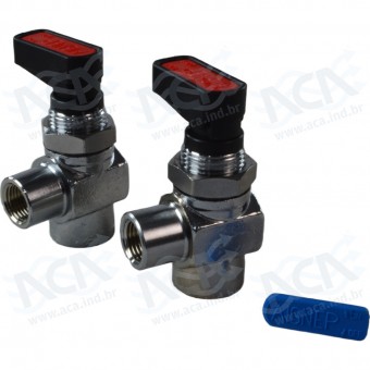 REGISTO MANUAL 8-1/4 VERMELHA + AZUL  MAQ RECICLADORA OKSYS