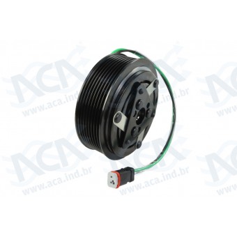 CJ EMBR SANDEN SD7H15 8PK 24V SCANIA 114/124 95>04 (CUBO ESTRIADO)