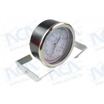 MANOMETRO ALTA PRESSAO GAUGE MAQ RECICLADORA ACAZE