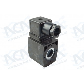 VALVULA SOLENOIDE ELETROMAGNETICA MAQ RECICLADORA ACAZE