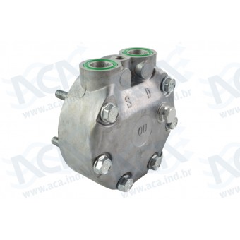 TAMPA P/COMPR SANDEN SD7H15 VAOLVO VM 290/360 23>CARREGADEIRA SDLG