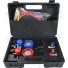 MANOMETRO GAS R134A ALUM MANG 1,5 MT COMPLETO IMP - Imagem: 4