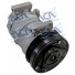 COMPR DELPHI MOD HARRISON SE7PV16 115MM 12V 6PK 4 PARAF PASSANTE GM S-10/BLAZER 4.3 V6 M100013 - Imagem: 1