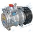 COMPR DENSO 10PA17C 145MM 8PK 12V 4 PARAF PASSANTE JOHN DEERE 46609 ORIGINAL - Imagem: 2