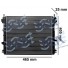 RADIADOR DE AGUA RENAULT CLIO/KANGOO/LOGAN/SANDERO 1.0/1.6 C/AR DENSO BC261470-2620RC - Imagem: 1