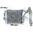 RADIADOR AQ TOYOTA CAMRY 2007/2010 250 X 185 X 35 - Imagem: 1