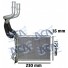 RADIADOR AQ RENAULT MEGANE 2000 > NISSAN SENTRA 2013> 230 X 175 X 35 - Imagem: 1