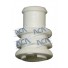 SELO SILICONE  P/FIO DIAM 5MM BRANCO - Imagem: 1