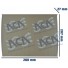 FILTRO P AUDI A3/TT 1996>2006 SEAT CORDOBA /IBIZA/INCA 1997>2004 VW GOLF/PASSAT DENSOBC261401-0230RC - Imagem: 1