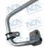 MANG #08 MBZ AXOR 2544 - COMPR / TUBO #08 INTERMEDIARIO BXO INTERCOOLER - Imagem: 3