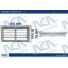 GRELHA DE RECIRCULO RETANGULAR 164X87MM PLAST CINZA - Imagem: 5