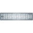 GRELHA DE RECIRCULO RETANGULAR  GRANDE 220X1000MM PLAST CINZA - Imagem: 2
