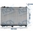 RADIADOR DE AGUA FORD FIESTA 2011>2016/KA  1.5/1.6 2015>2020 C/AR=S/AR DELPHI RA20236 - Imagem: 1