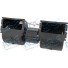 MOTOR 2 EIXO 3V 12V 114MM SPAL 008-A45/B02  GR RPA3VCV BOBCAT - Imagem: 2