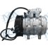 COMPR DENSO 10P08 GOL 1.0 6PK 8/16V C/DH VALV BLOCK FITTING - Imagem: 4