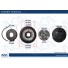 CJ EMBR SD7H15 CATERPILLAR 8PK 134MM 24V MARELLI - Imagem: 16