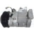 COMPR MAHLE 10S15 125MM 7PK 12V 4  PARAF PASSANTE C/EMBR TOYOTA HILUX/SW4/NEW HOLLAND ACP 426 000S - Imagem: 1