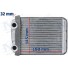 RADIADOR AQ GM AGILE/MONTANA SEM TUBO MAHLE AH 191 000P - Imagem: 3