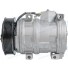 COMPR VALEO 10S15 125MM 7PK 12V 4  PARAF PASSANTE C/EMBR TOYOTA HILUX/SW4/NEW HOLLAND 812629 - Imagem: 1