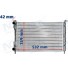 RADIADOR DE AGUA FIAT UNO/FIORINO 1.0/1.3 C/AR VALEO 732964R - Imagem: 3