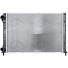 RADIADOR DE AGUA FIAT DOBLO 1.3/1.4/1.6/1.8 C/AR-S/AR VALEO 701801 - Imagem: 1