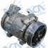 COMPR SANDEN SD7V16 125MM 12V 6PK 4 PARAF PASSANTE  RENAULT LOGAN/SANDERO/DUSTER 1.6 7700106441 - Imagem: 1