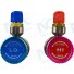 MANIFOLD ALTA/BXA P/GAS R134 SAIDA HORIZ JG ACA TOOLS - Imagem: 7
