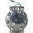 COMPR MOD SANDEN SD7H13 120MM CANAL A 24V CAT 308C / 314C / 321C - Imagem: 5