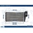 RADIADOR AQ PEUGEOT 206/307 1.6 06>10 5CM CANO - Imagem: 12