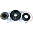 CJ EMBR SANDEN SD7H15 CANAL 2A 24V CHAV 132MM -IMP - Imagem: 1
