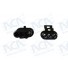 CJ CONECTOR MACHO/FEMEA 3 VIA PRETO SELADO C/TERM - IMP - Imagem: 4