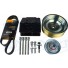 KIT COMPR BUS IVECO 70C17 TM21 8PK 24V - Imagem: 1