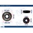 POLIA P/COMPR COMPR 3PK  VW FOX/GOL/POLO/SAVEIRO/SPACEFOX/VOYAGE CAK40019 - Imagem: 8